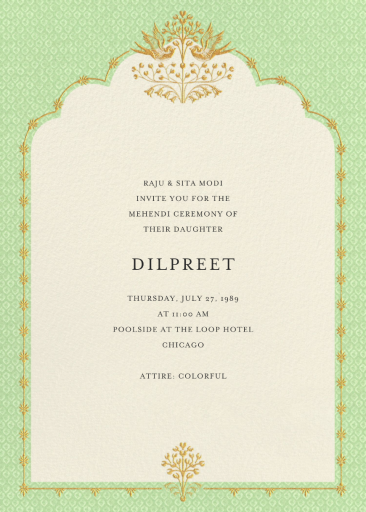 Aadya - Indian Wedding Invitation by anita-dongre