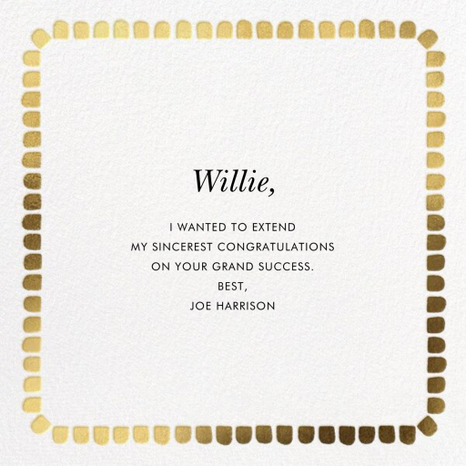 Gumdrop Border - Work Anniversary Card by kate spade new york