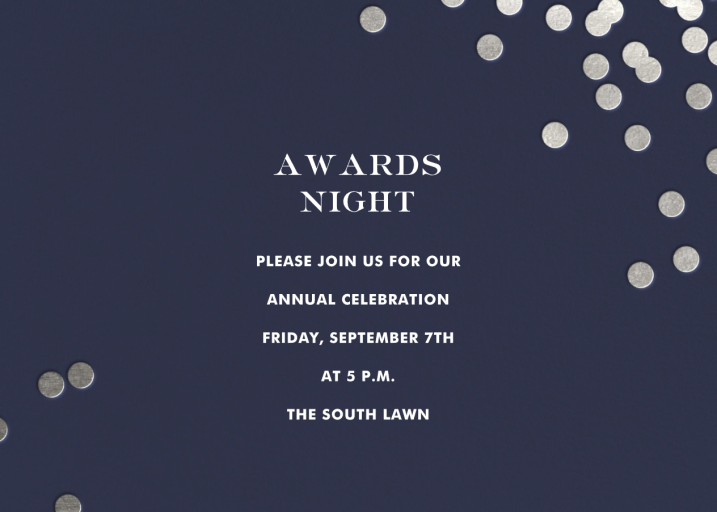 Confetti kate spade new york - Invitation by kate spade new york