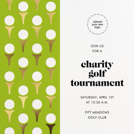 Tee Party - Fundraiser Invitation by kate spade new york