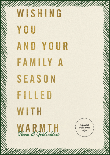 Fir Brush - Business Holiday Card by Paperless Post