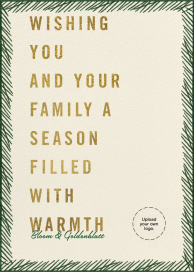 Fir Brush - Holiday Card by Paperless Post