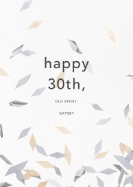 Flutter - Birthday Card by CONFETTISYSTEM