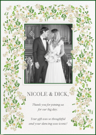 Floral Arch Photo - Greeting Card by  Monique Lhuillier