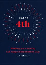 Burst Forth - 4th of July Card by Paperless Post