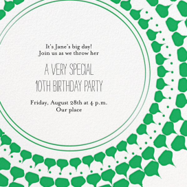 Spec in Capri - Birthday Invitation by Mr. Boddington's Studio