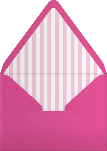 Rosy Bow - Paperless Post Envelope