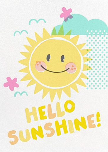 Good Morning, Sunshine - Congratulations Card by Hello!Lucky