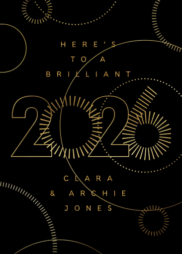 Vision - New Year's Card by Paperless Post