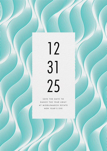 Vertical Waves - Diwali Invitation by Paperless Post