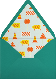 Truck Parade - Paperless Post Envelope