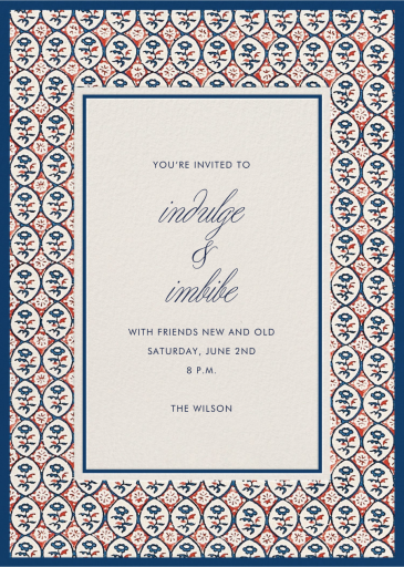 Block Print by Schumacher