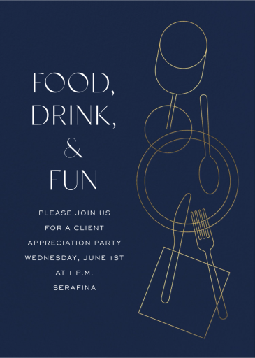 All Set - Appreciation Event Invitation by Paperless Post