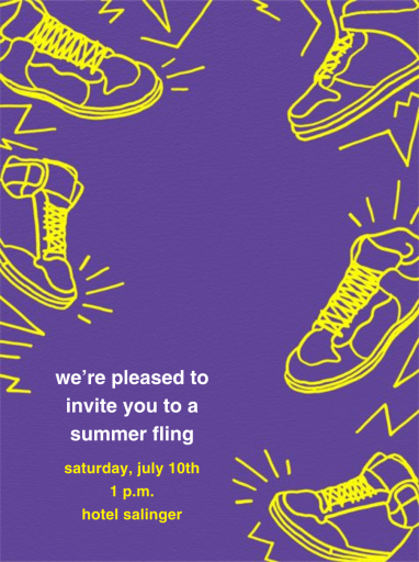 Electric Slide - Invitation by Paperless Post