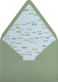 Freshwater Gingham - Paperless Post Envelope