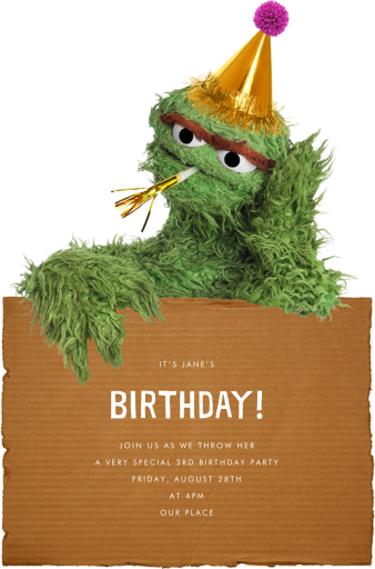 Grouchy Oscar by Sesame Street