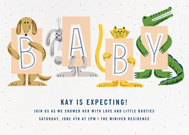 Welcoming Committee - Baby Shower Invitation by Paperless Post
