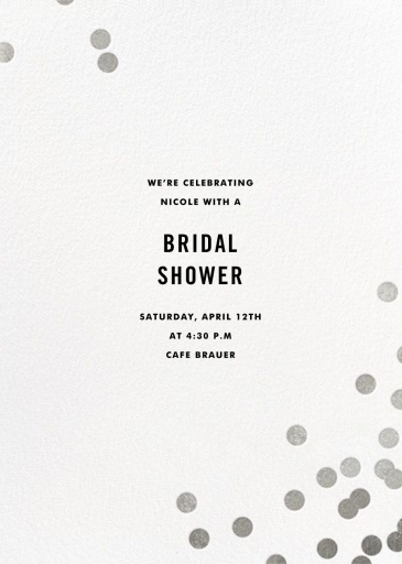 Confetti (Tall) - Invitation by kate spade new york