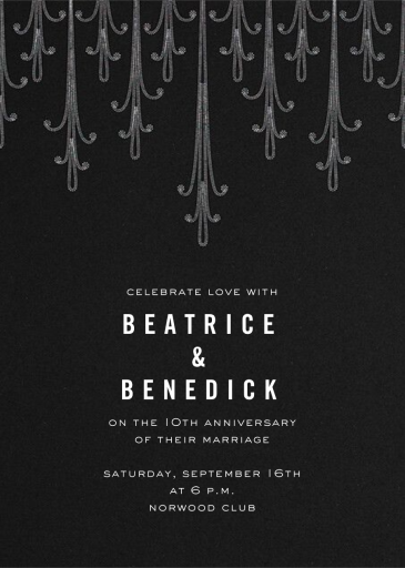 Allure - Anniversary Invitation by Paperless Post