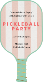 Raqueta de pickleball de Meri Meri