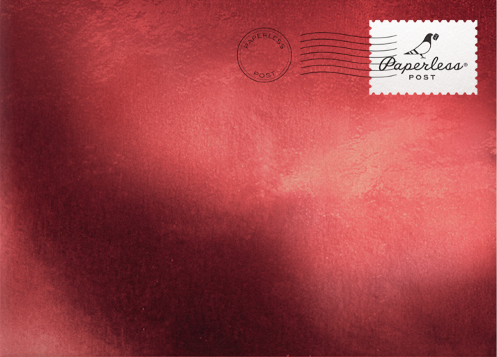 Silent Night Photo - Pulp Templates Co. Envelope