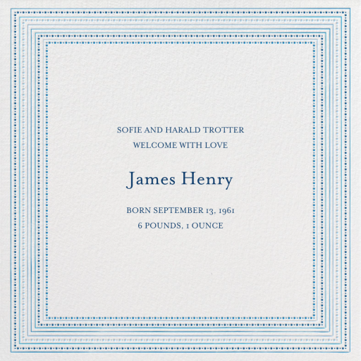 Ribbons for Baby - Greeting Card by Mr. Boddington's Studio