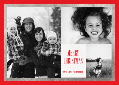 Bordure - Christmas Card by Paperless Post