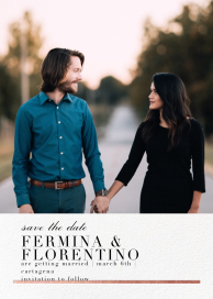 Underscore (Photo Save the Date) - Save the Date by Paperless Post