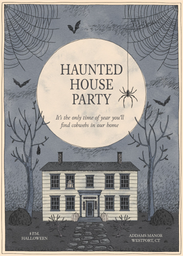 Moonlight Mischief - Invitation by Martha Stewart