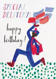 Special Delivery - Mr. Boddington's Studio - Greeting Card by Mr. Boddington's Studio