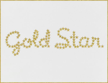 Gold Star - Greeting Card by Paperless Post