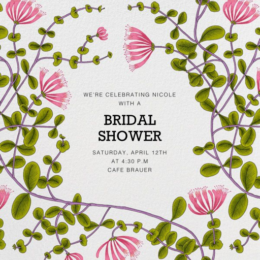 Kuusama - Bridal Shower Invitation by Marimekko