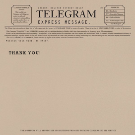 Telegram - Thank You Card by Paperless Post