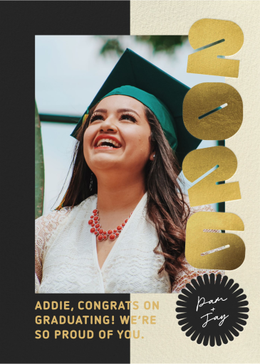 Block Out - Graduation Card by Paperless Post