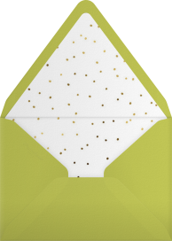 Cute Halloween Icons Invitation Envelope