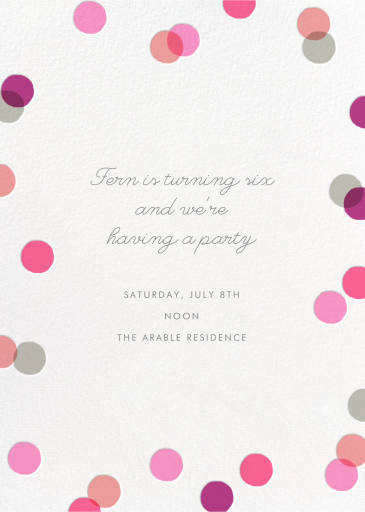 Carnaby (Tall) - Birthday Invitation by Paperless Post