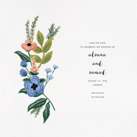 August Herbarium (Save the Date) by Rifle Paper Co.