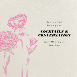 Peonies by Paperless Post