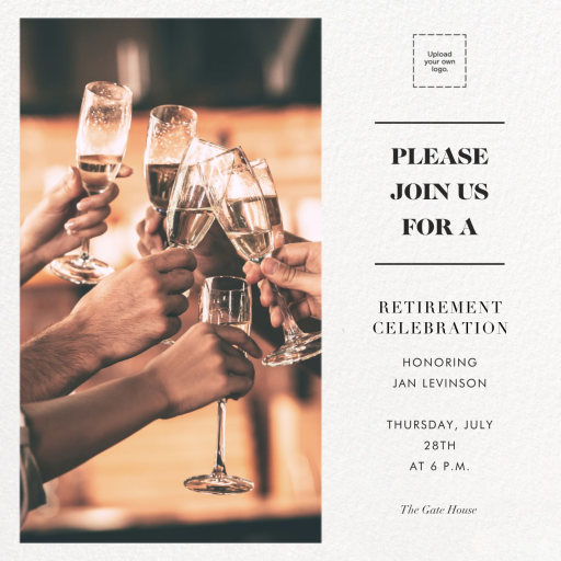 Split - Retirement and Farewell Party Invitation by Paperless Post