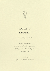 Folio II - Engagement Party Invitation by Paperless Post