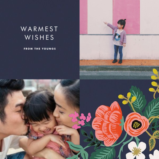 Birch Monarch (Multi-Photo) - Holiday Card by Rifle Paper Co.