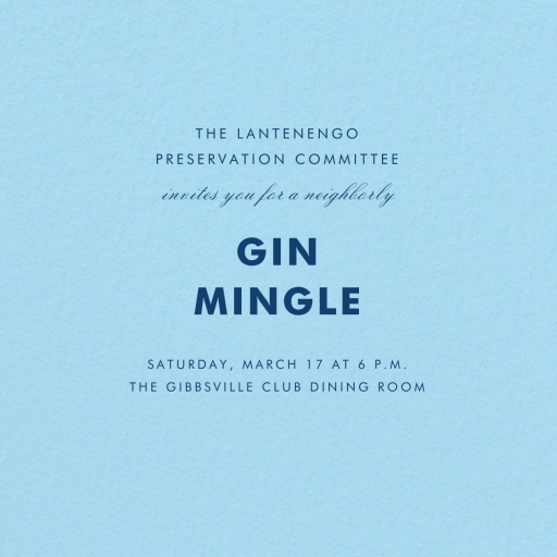 Sky square by Paperless Post