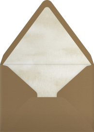 Watercolor Garden Floral - Paper Source Envelope