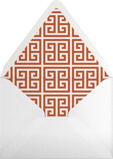 Greek Key (Stationery) - Jonathan Adler Envelope