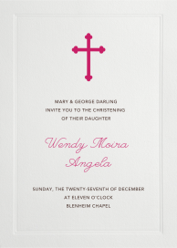 Standard - Baptism & Christening Invitation by Paperless Post
