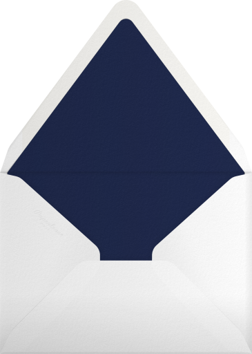 Falling Poppies II (Stationery) - Oscar de la Renta Envelope