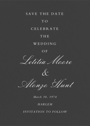 Specimen by Paperless Post