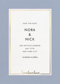 Thirds a Charm - Save the Date by kate spade new york