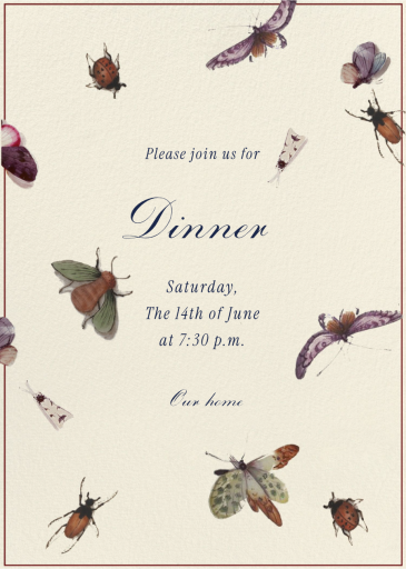 Vintage Bugs - Invitation by The V&A
