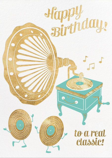 Golden Oldie - Birthday Card by Hello!Lucky